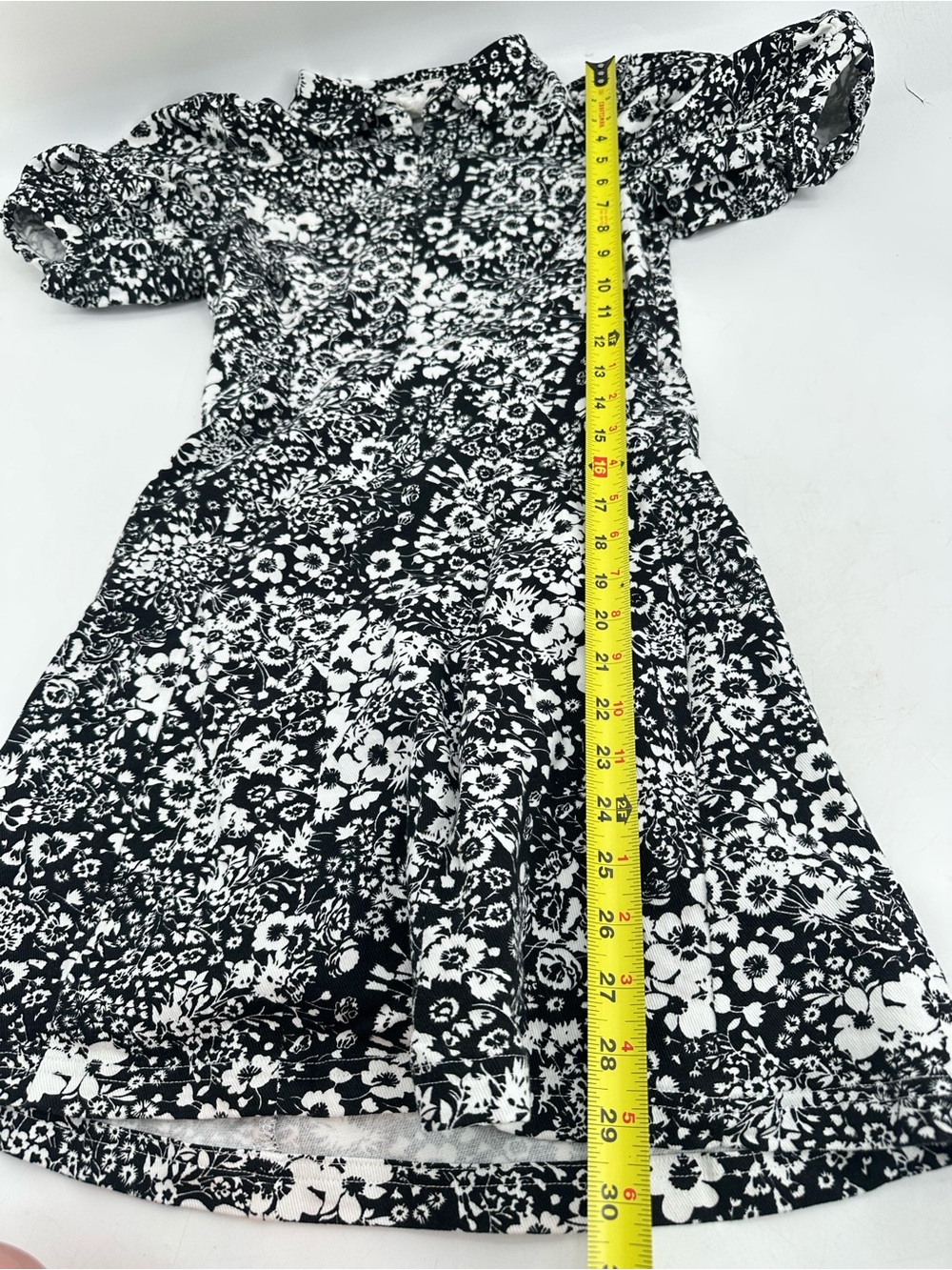 Tuckernuck Hyacinth House Black and White Floral Mini Dress - Picture 10 of 10